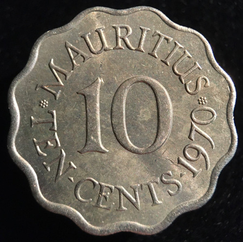 Mauricio Britanico, 10 Cents, 1970. Sin Circular