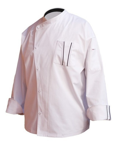 Chaqueta Amalfi Blanca Chef Works 