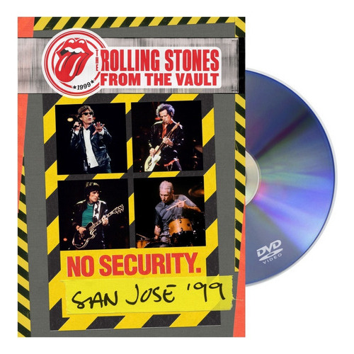 The Rolling Stones - No Security San Jose '99  Dvd Impo&-.
