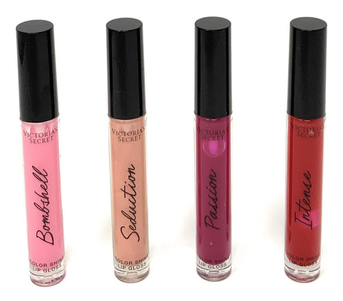 Victoria's Secret Bombshell Color Shine - Juego De 4 Piezas.