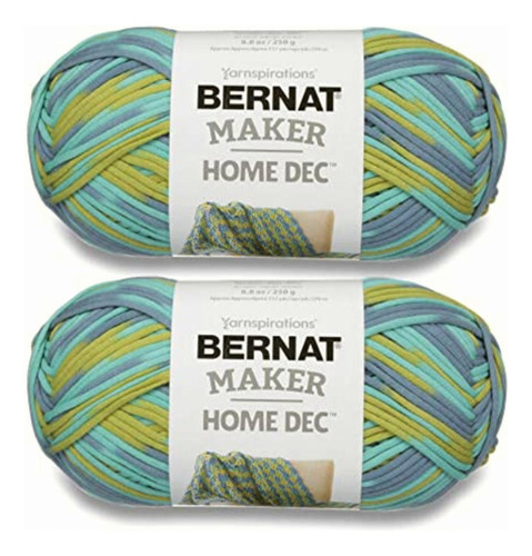 Bernat Maker Home Dec Pacific Varg Paquete De 2 Hilos