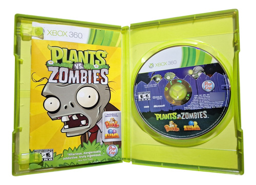 Juego Plants Vs Zombies Xbox 360 (Usado)