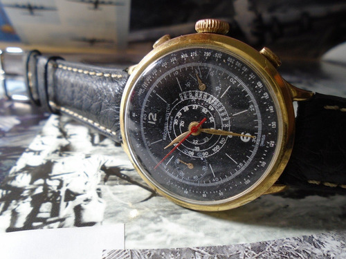 Record Watch Longines Cronografo Antigo Militar Valjoux 23