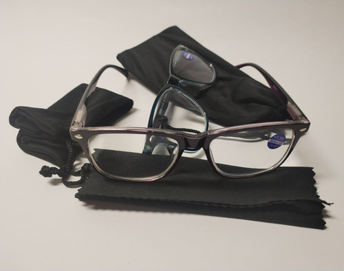 2 Lentes Para Vista Cansada Con Anti Blue