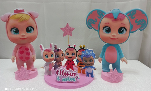 Imagen 2 de 5 de Centros De Mesa De Bebés Llorones