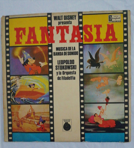 Fantasia Walt Disney Stokowski Banda Musical Pelicula Vinilo