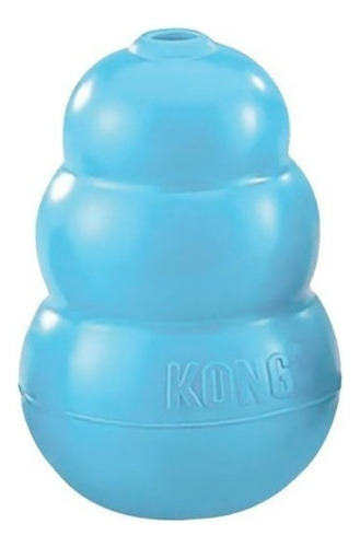 Juguete Dispensador De Premios Kong Clasico Puppy Mediano M Color Azul