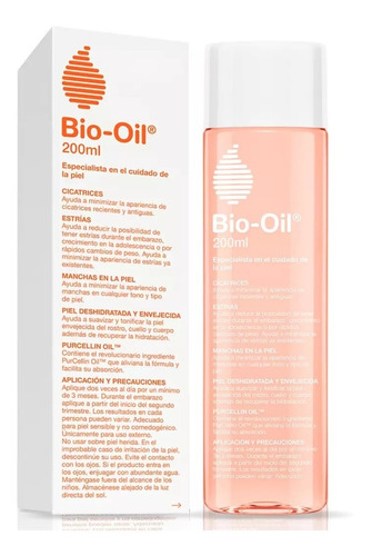 Bio Oil Cuidado De La Piel Estrías Manchas Cicatrices 200 Ml