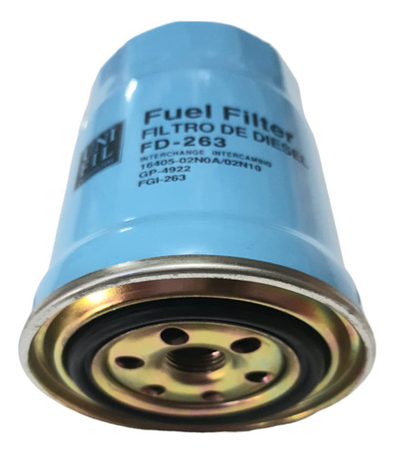 Filtro De Diesel Para Np300/d22 2.5l 2008-2016 Fd-263