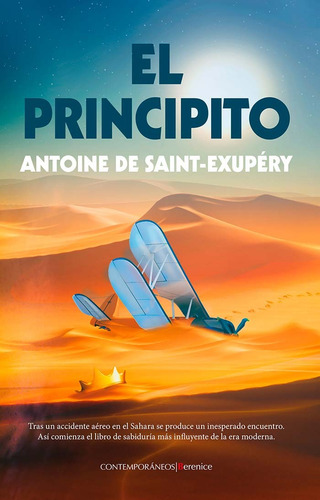 El principito, de de Saint-Exupéry, Antoine. Serie Contemporáneos Editorial Berenice, tapa blanda en español, 2021