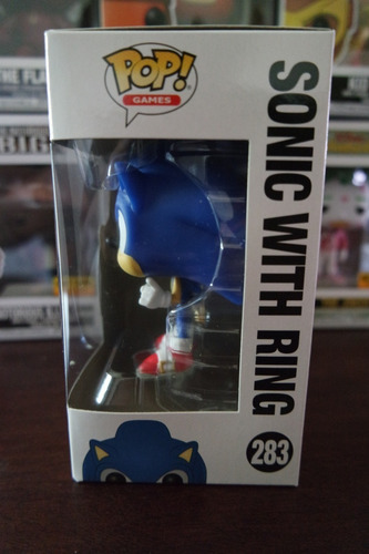 Imagen 4 de 5 de Figura de acción Funko Sonic Sonic With ring 20146 de Funko Pop! Games