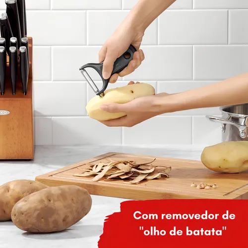 Pelador Y Good Grips Oxo, acero inoxidable