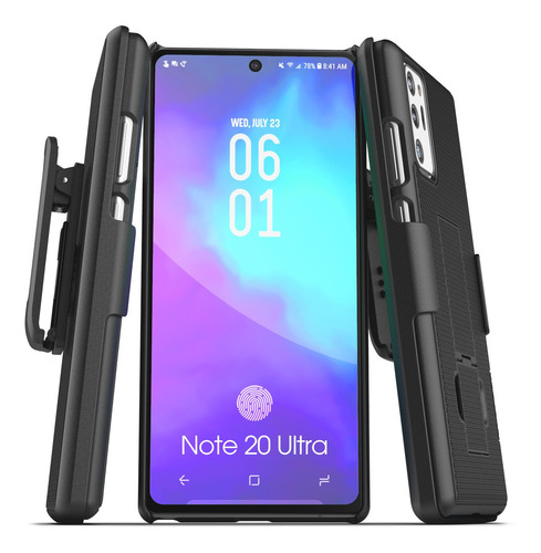 Funda Con Clip Y Soporte Para Galaxy Note 20 Ultra Protector