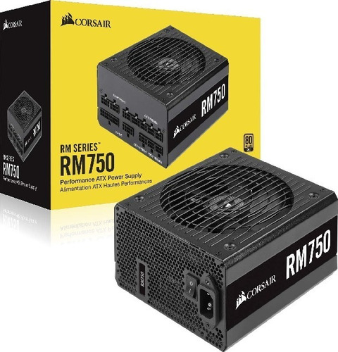 Fuente Corsair Rmx Series Rm750x 750w 80 Plus Gold Modular