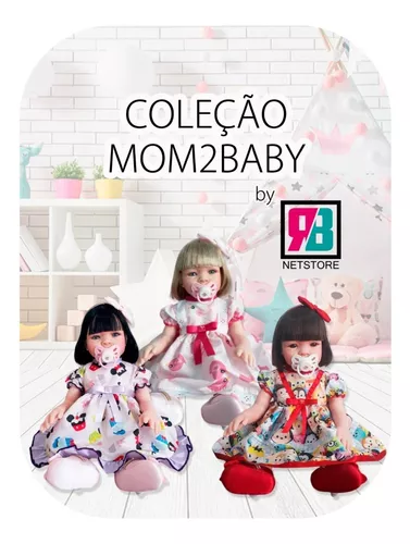 Boneca Bebe Reborn Barato Barata Super Promoção Baby Kiss