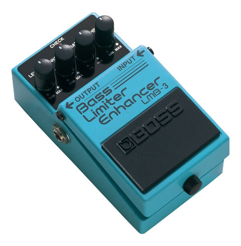 Boss Lmb 3 Bass Limiter Pedal Guitarra Color Turquesa