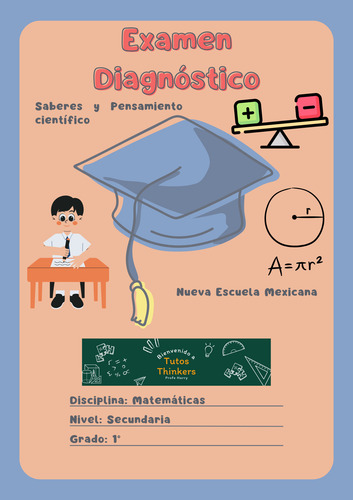 Examen Diagnóstico Matemáticas Secundaria 1°