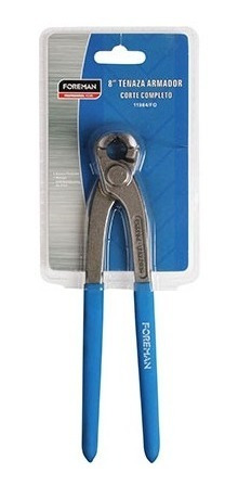 Tenaza Armador Corte Entero Foreman 8'' Queoferta.uy