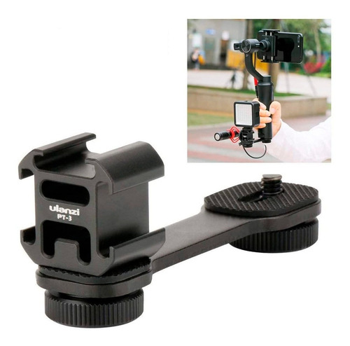 Imagen 1 de 3 de Base Bracket Ulanzi Pt-3
