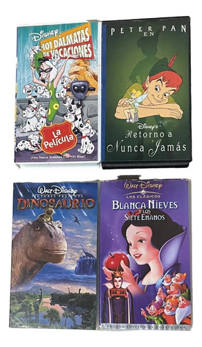 Películas Para Vhs De Disney Originales Y Otros (Usado)