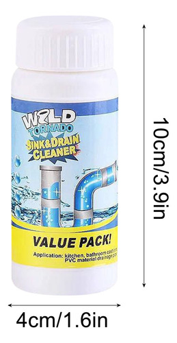 Limpiador De Inodoros O Fast Foam, Agente Limpiador De Tuber