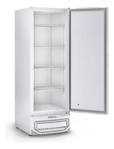 Refrigerador vertical con puerta ciega de triple acción de 315 pies cúbicos