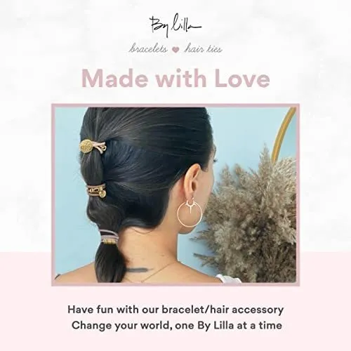 De Lilla Sunlight Stack, Corbatas Para El Pelo Y Pulseras -