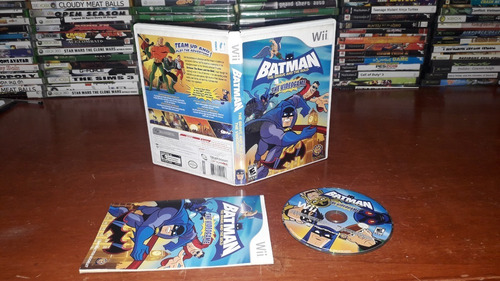Juego Batman The Brave And Bold Original Para Consola Wii 