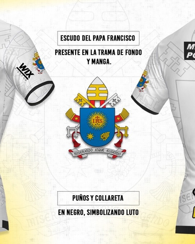 Camiseta Homenaje Papa Francisco Adulto