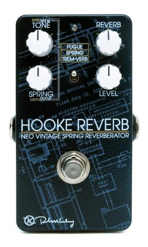 Pedal Keeley Hooke Reverb - Futuristic Spring Reverb C/ Nfe