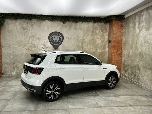 Imagem 5 de 9 de Vw T-cross Highline 1.4t 2020/2021 Branca 17mkms Impecável