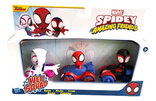 Disney Junior Spidey Y Sus Increíbles Amigos Web Squad Rac.