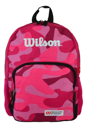 Mochila Wilson Chicos Escolar Deportes Kids Niños Y Niña 