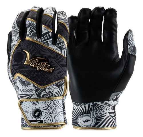 Guantes Bateo Victus Nox Adulto Piel Oveja Chica