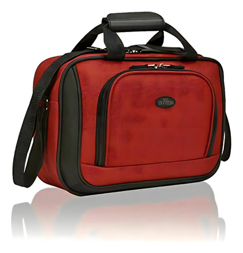 U.s. Traveler Rio Juego De Equipaje De Mano Extensible De Color Rojo