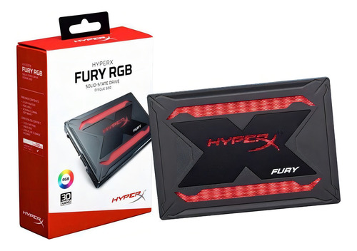 Hyperx Fury Rgb SSD de 240 GB, color negro