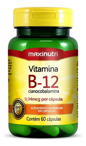 Vitamina B12 (60 Caps) - Padrão: Único