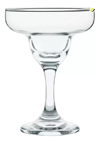 Copa Margarita De Vidrio 266 Ml Cristar 6 Piezas Color Trans Transparente