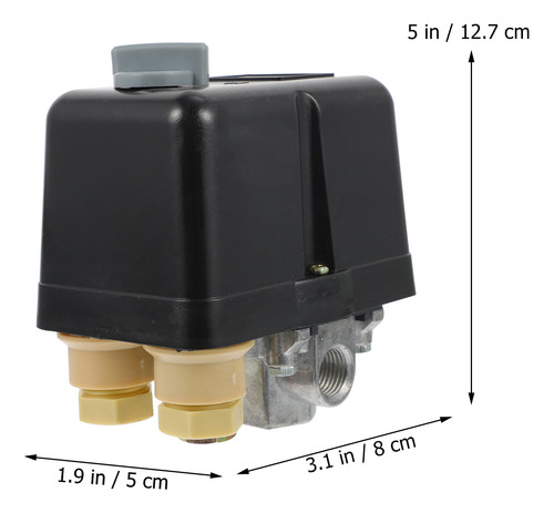 Compresor De Aire Ac, 220 V, 20 A, 145 Psi, 10 Bar, 4 Puerto