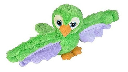 Wild Republic Huggers Peluche De Loro Verde, Brazalete, Anim