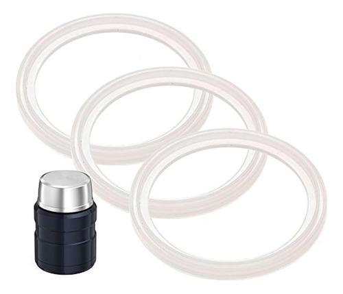 3pack De Thermos Tm Food Jar 16 Y 24 Onzas Gaskets Compatibl