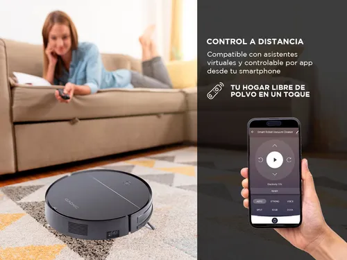 Aspiradora Robot Gadnic 4 Modos Limpieza Poder De Succión