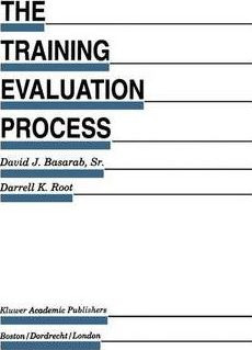 Libro The Training Evaluation Process - David J. Basarab