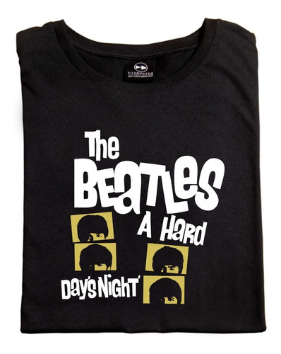 Remera  The Beatles A Hard Day's Night