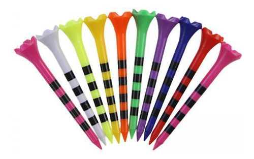 2 X 10 X Tees De Golf Para Practicar Equipo De Golf 83mm