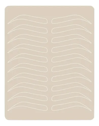 Látex Para Cejas Microblading Practice Skin, 10 Unidades