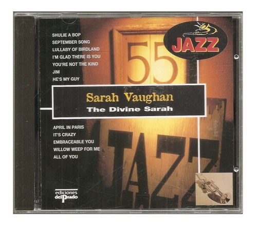 Cd Sarah Vaughan - The Divine Sarah