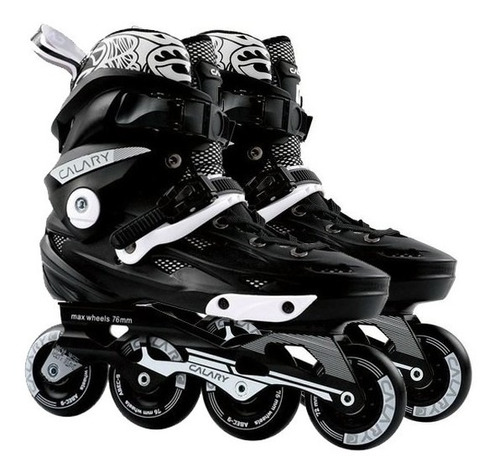 Negro Patines En Linea Freeskate Calary Negro Patines En Linea Freeskate Calary