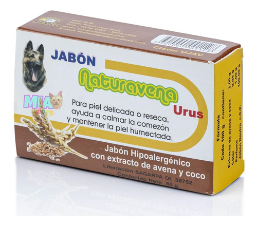 Imagen 1 de 6 de Jabón Naturavena Avena Coco Resequedad Comezón Humecta 80 G