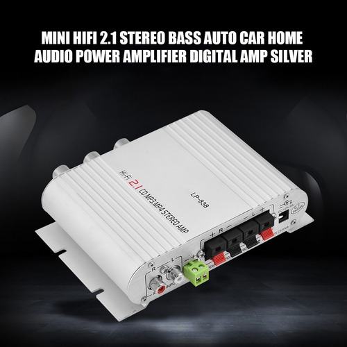 Amplificador De Potencia De Audio Doméstico Mini Hifi 2.1 Pa